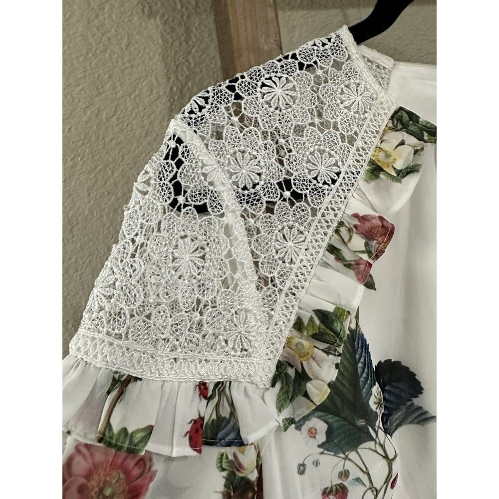 TED BAKER LONDON Maryam Oracle Long Sleeve Dress Floral Multi Size 4 $329 NEW - Picture 9 of 14